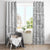 Tonga White Sunday Window Curtain Lotu Tamaiti Ngatu Tribal - Polynesian Pride