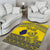 Niue Crab Personalised Area Rug Niuean Hiapo Pattern - Polynesian Pride