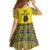 Niue Crab Personalised Family Matching Off The Shoulder Long Sleeve Dress and Hawaiian Shirt Niuean Hiapo Pattern - Polynesian Pride