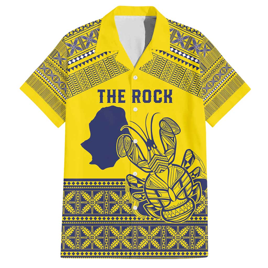 Niue Crab Personalised Family Matching Off Shoulder Maxi Dress and Hawaiian Shirt Niuean Hiapo Pattern - Polynesian Pride