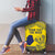 Niue Crab Personalised Luggage Cover Niuean Hiapo Pattern - Polynesian Pride