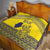 Niue Crab Personalised Quilt Niuean Hiapo Pattern - Polynesian Pride
