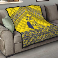 Niue Crab Personalised Quilt Niuean Hiapo Pattern - Polynesian Pride