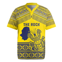 Niue Crab Personalised Rugby Jersey Niuean Hiapo Pattern - Polynesian Pride
