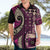 Vintage Samoa Siapo Mamanu Hawaiian Shirt Pink Samoan Tapa Motif - Polynesian Pride