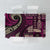 Vintage Samoa Siapo Mamanu Tablecloth Pink Samoan Tapa Motif - Polynesian Pride