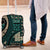Vintage Samoa Siapo Mamanu Luggage Cover Teal Samoan Tapa Motif - Polynesian Pride
