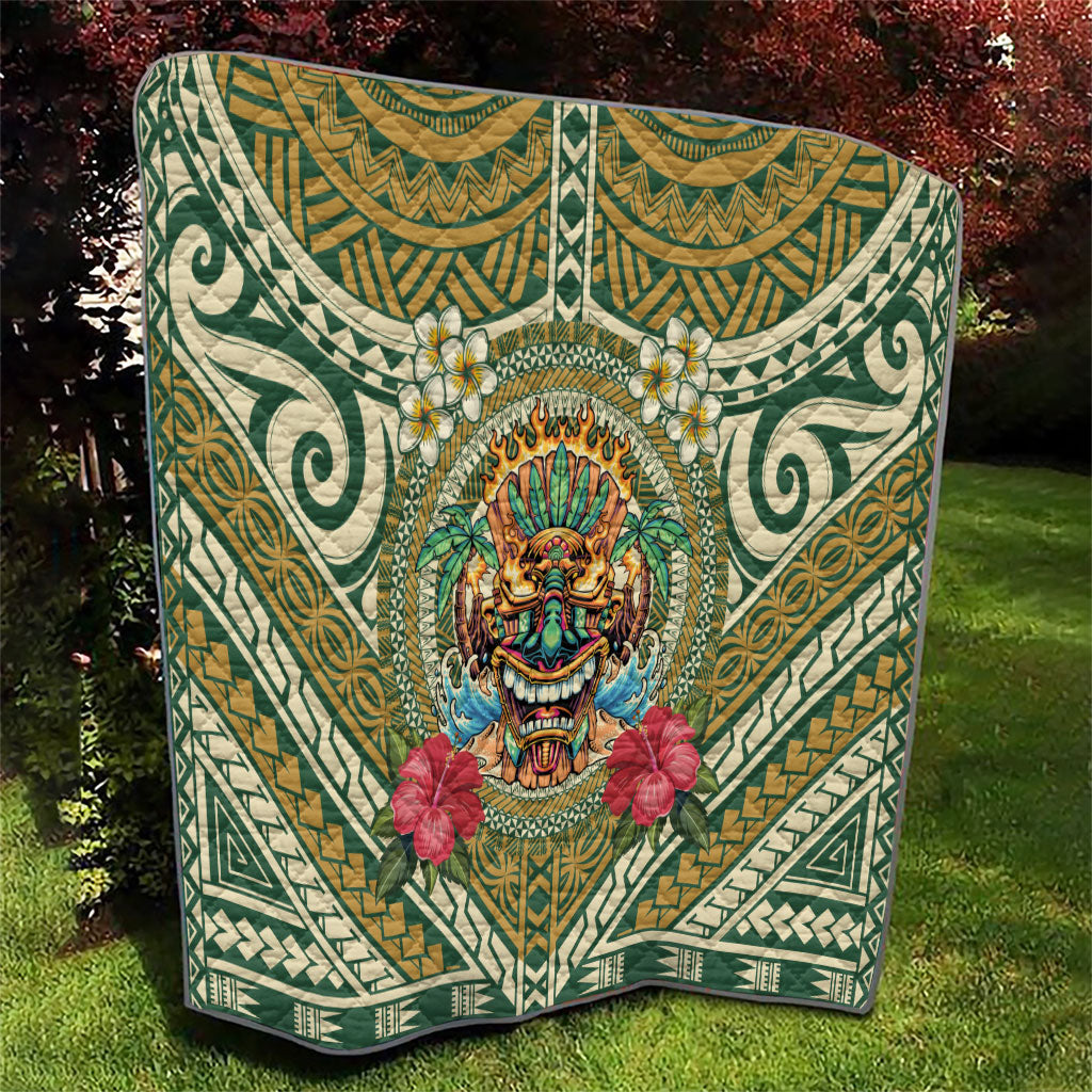 Hawaii Tiki Mask Quilt Mele Kalikimaka i Iulai! LT9 - Polynesian Pride