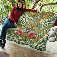 Hawaii Tiki Mask Quilt Mele Kalikimaka i Iulai! LT9 - Polynesian Pride