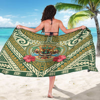Hawaii Tiki Mask Sarong Mele Kalikimaka i Iulai! LT9 - Polynesian Pride