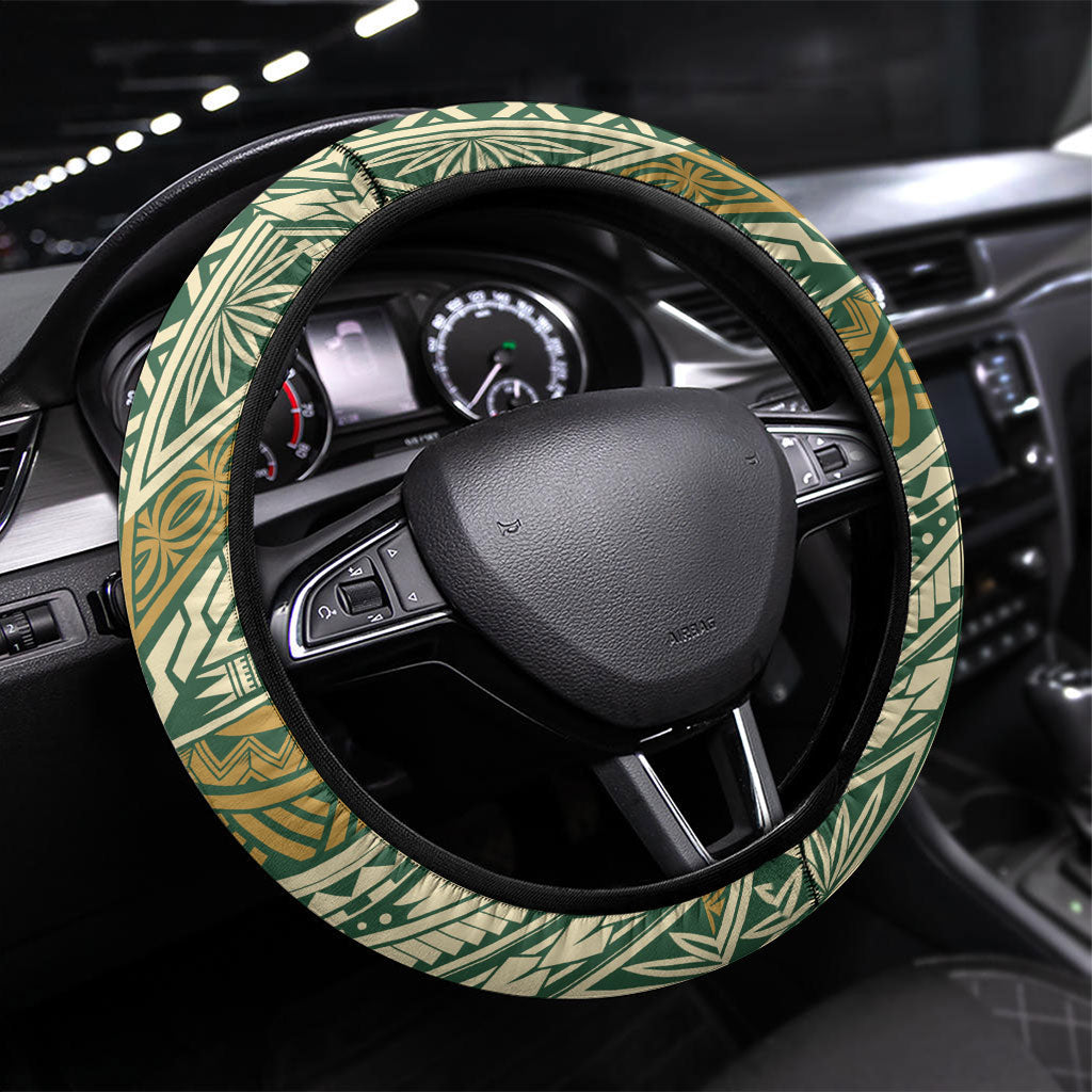Hawaii Tiki Mask Steering Wheel Cover Mele Kalikimaka i Iulai!