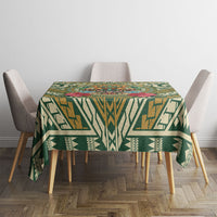 Hawaii Tiki Mask Tablecloth Mele Kalikimaka i Iulai!