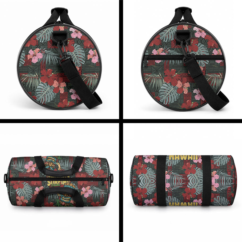 Hawaii Tiki Surfing Duffle Bag Mele Kalikimaka i Iulai! LT9 - Polynesian Pride