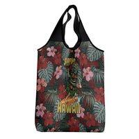 Hawaii Tiki Surfing Grocery Bag Mele Kalikimaka i Iulai! LT9 - Polynesian Pride