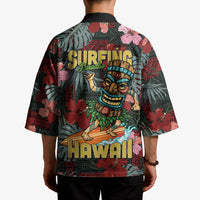 Hawaii Tiki Surfing Kimono Mele Kalikimaka i Iulai!