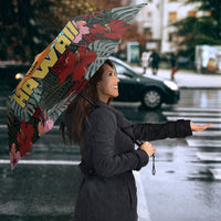 Hawaii Tiki Surfing Umbrella Mele Kalikimaka i Iulai! LT9 - Polynesian Pride