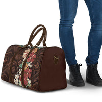 Kanoa Hawai'i Hibiscus Travel Bag Polynesian Tribal Tattoo Pattern Floral Elements