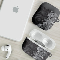 Pauli Hawai'i Hibiscus AirPods Case Polynesian Tribal Tattoo Pattern Floral Elements