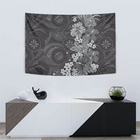 Pauli Hawai'i Hibiscus Tapestry Polynesian Tribal Tattoo Pattern Floral Elements
