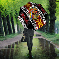 Papua New Guinea Bird Drum Umbrella Papuan Batik Motif