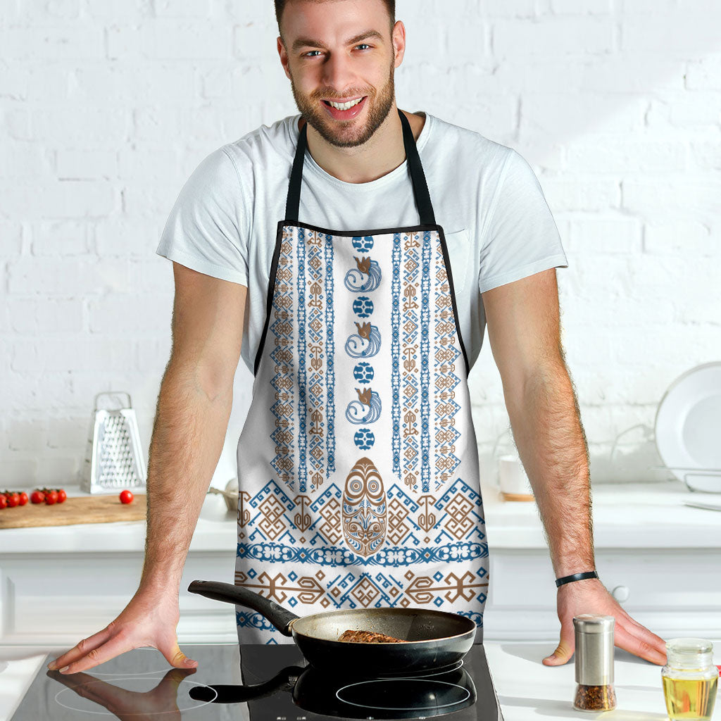 Papua New Guinea Bird Ethnic Apron Papuan Batik Inspired Pattern