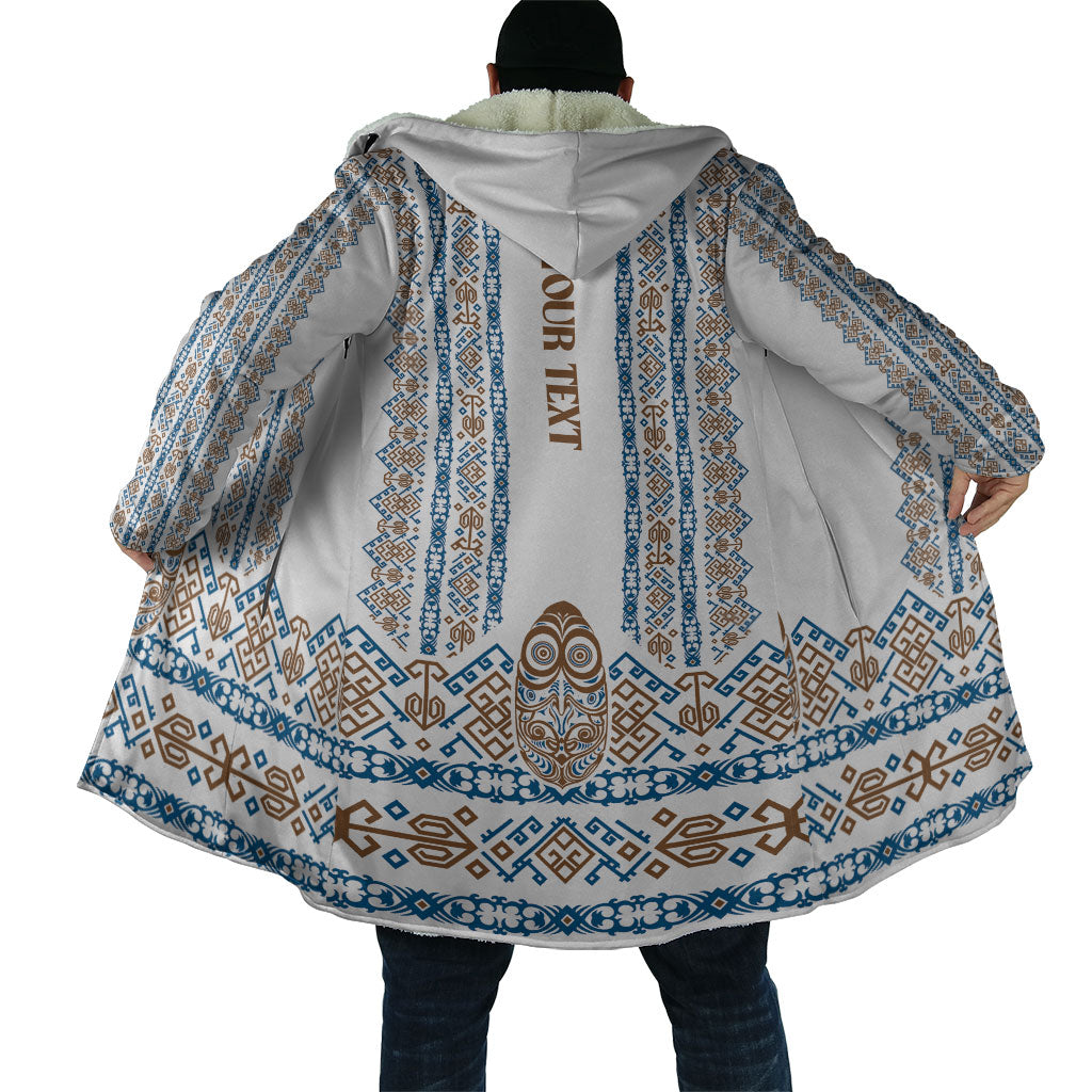 Personalised Papua New Guinea Bird Ethnic Cloak Papuan Batik Inspired Pattern