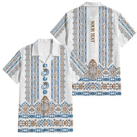 Personalised Papua New Guinea Bird Ethnic Family Matching Summer Maxi Dress and Hawaiian Shirt Papuan Batik Inspired Pattern