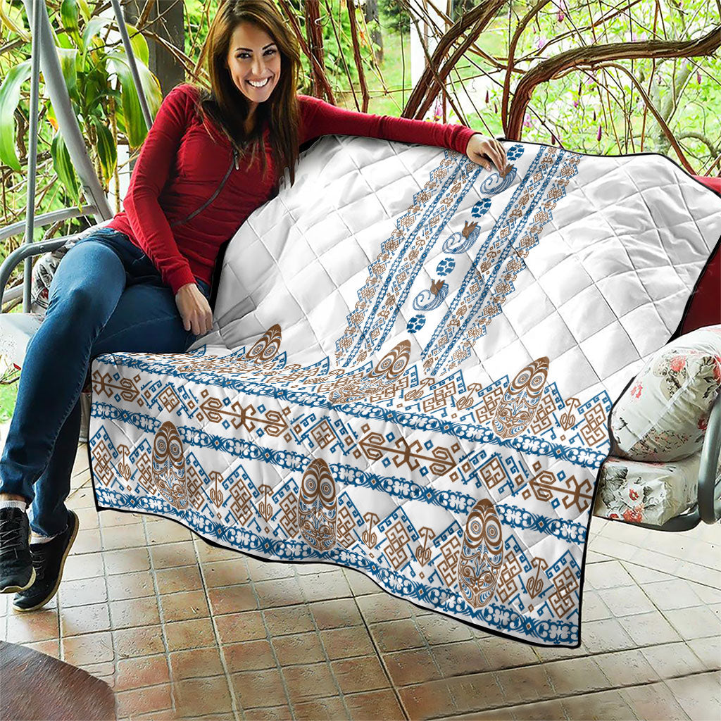 Papua New Guinea Bird Ethnic Quilt Papuan Batik Inspired Pattern