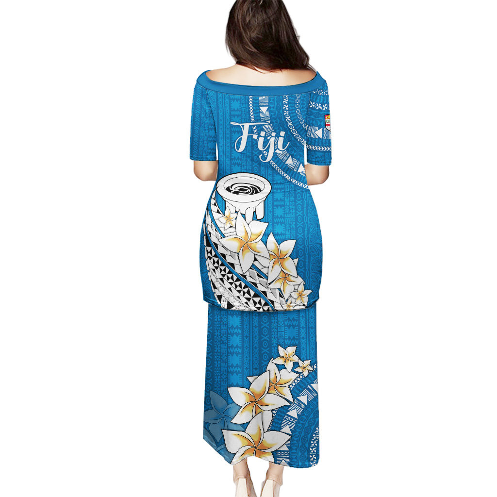 Bula Fiji Puletasi Kava Bowl Tapa Tribal LT9 - Polynesian Pride