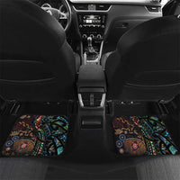 New Zealand and Australia Car Mats Maori Mix Aboriginal Art Style