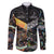 New Zealand and Australia Family Matching Puletasi and Hawaiian Shirt Maori Mix Aboriginal Art Style