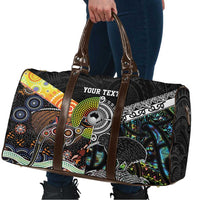 Australia New Zealand Personalised Travel Bag Maori Aboriginal Art Style LT9 - Polynesian Pride