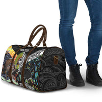 Australia New Zealand Personalised Travel Bag Maori Aboriginal Art Style LT9 - Polynesian Pride