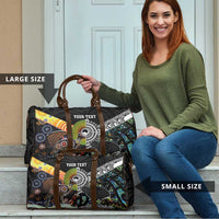 Australia New Zealand Personalised Travel Bag Maori Aboriginal Art Style LT9 - Polynesian Pride
