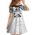 Custom Fiji Rugby Pacific Family Matching Long Sleeve Bodycon Dress and Hawaiian Shirt Polynesian Palm Tattoo