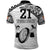 Custom Fiji Rugby Pacific Polo Shirt Polynesian Palm Tattoo