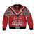 Personalised Tonga Rugby Pacific Bomber Jacket Ikale Tahi Sipi Tau