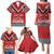 Personalised Tonga Rugby Pacific Family Matching Puletasi and Hawaiian Shirt Ikale Tahi Sipi Tau