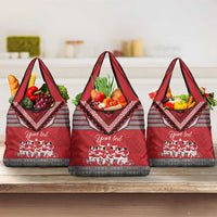 Personalised Tonga Rugby Pacific Grocery Bag Ikale Tahi Sipi Tau