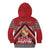 Personalised Tonga Rugby Pacific Kid Hoodie Ikale Tahi Sipi Tau