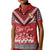 Personalised Tonga Rugby Pacific Kid Polo Shirt Ikale Tahi Sipi Tau