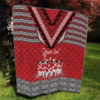Personalised Tonga Rugby Pacific Quilt Ikale Tahi Sipi Tau