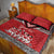 Personalised Tonga Rugby Pacific Quilt Bed Set Ikale Tahi Sipi Tau