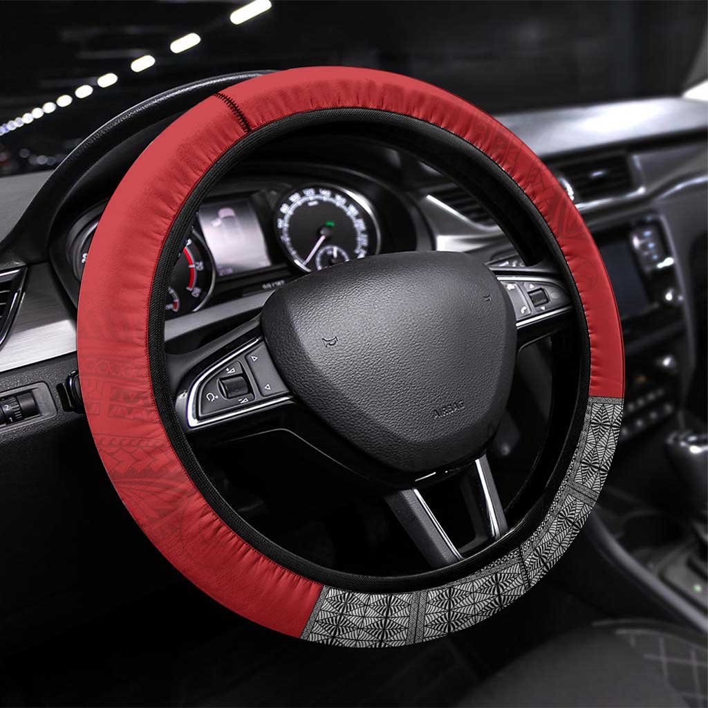 Tonga Rugby Pacific Steering Wheel Cover Ikale Tahi Sipi Tau