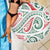 New Zealand Kowhaiwhai Christmas Beach Blanket Traditional Maori Koru Pattern - Polynesian Pride