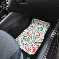 New Zealand Kowhaiwhai Christmas Car Mats Traditional Maori Koru Pattern - Polynesian Pride