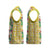 Hawaiian Palaka Christmas Knitted V-Neck Vest Hibiscus Pineapple Lei - Polynesian Pride