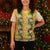 Hawaiian Palaka Christmas Knitted V-Neck Vest Hibiscus Pineapple Lei - Polynesian Pride