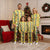 Hawaiian Palaka Christmas Pajama Set Hibiscus Pineapple Lei - Polynesian Pride