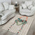 Brown Hawaiian Palaka Area Rug Kukui Nut Money Lei - Polynesian Pride